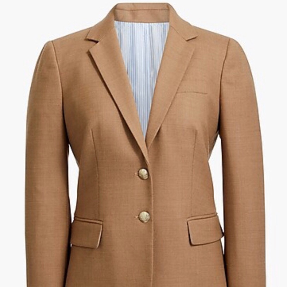 J Crew Original Schoolboy Blazer - Camel